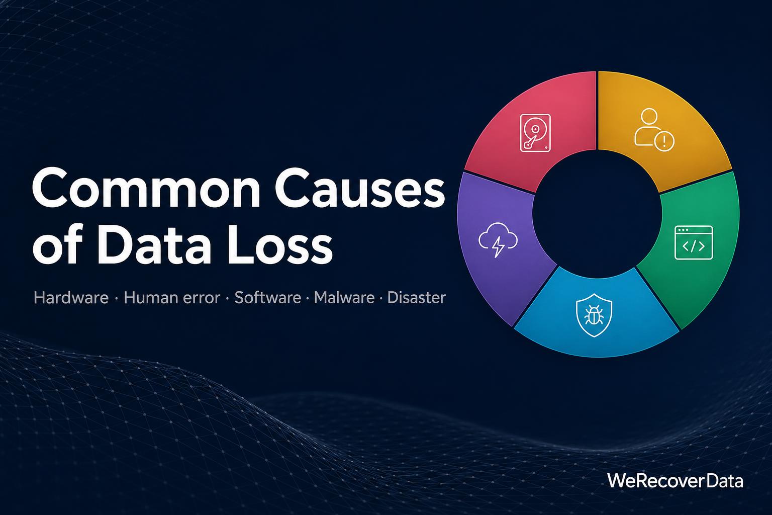Common Causes of Data Loss — infographic preview