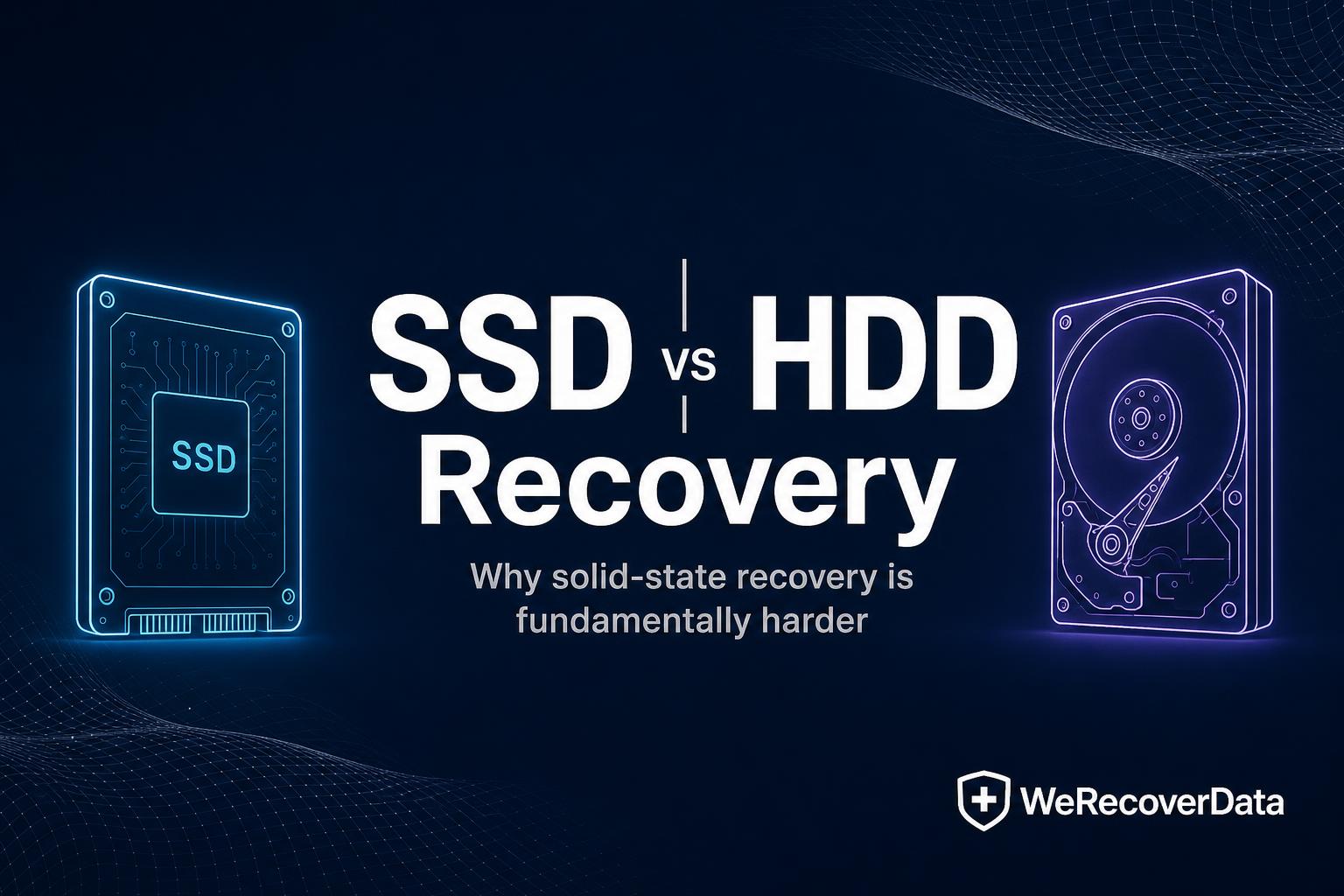 SSD vs HDD Recovery — infographic preview