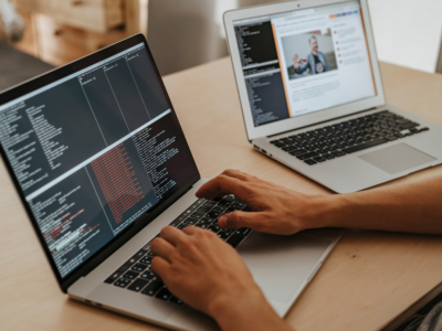 A technical professional trying to recover data from a macbook computer