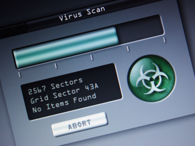 Virus Scanner for Data Recovery