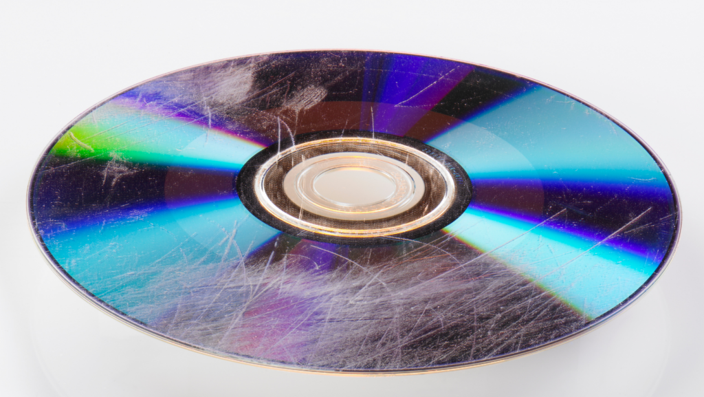 Successful Data Recovery from a Damaged DVD