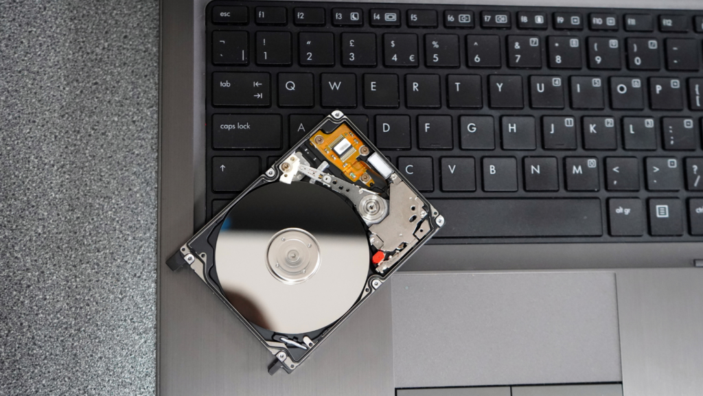 Data Recovery of a Laptop Hard Drive