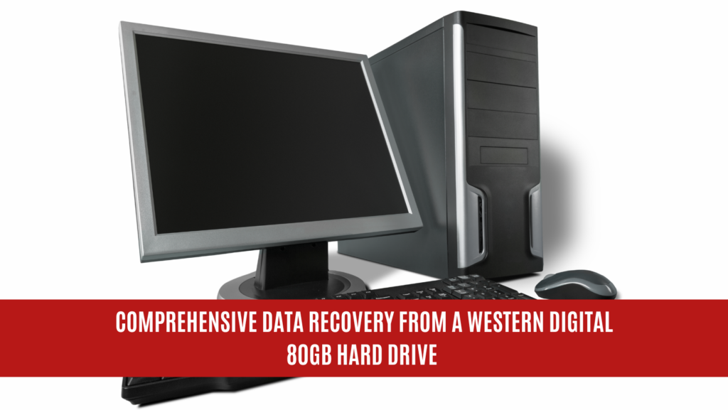 Comprehensive Data Recovery from a Western Digital 80GB Hard Drive