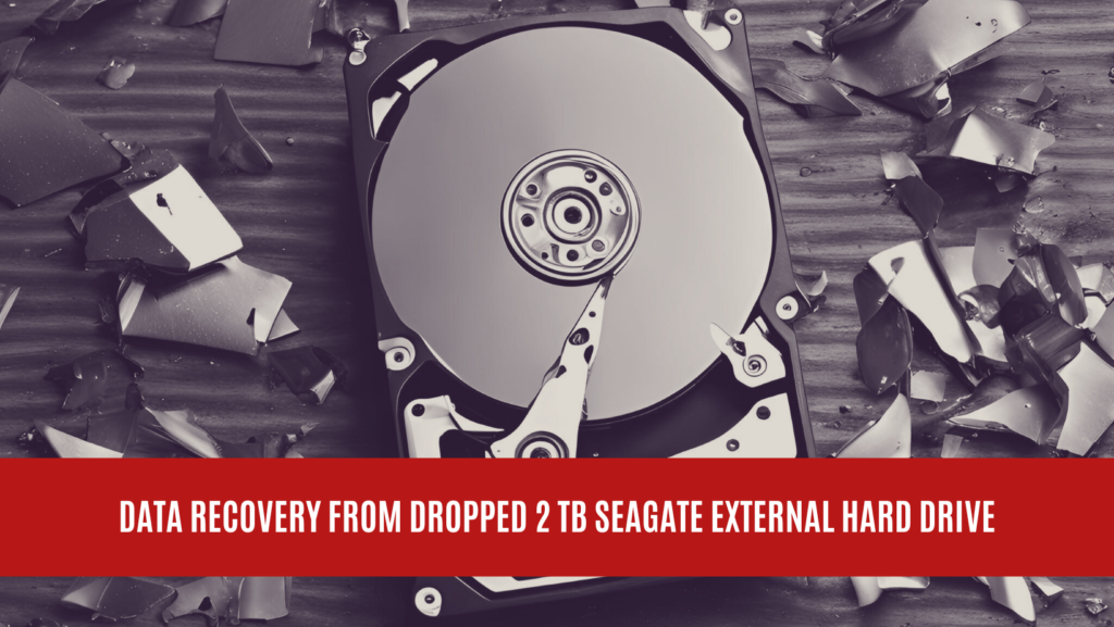 Data Recovery from Dropped 2 TB Seagate External Hard Drive