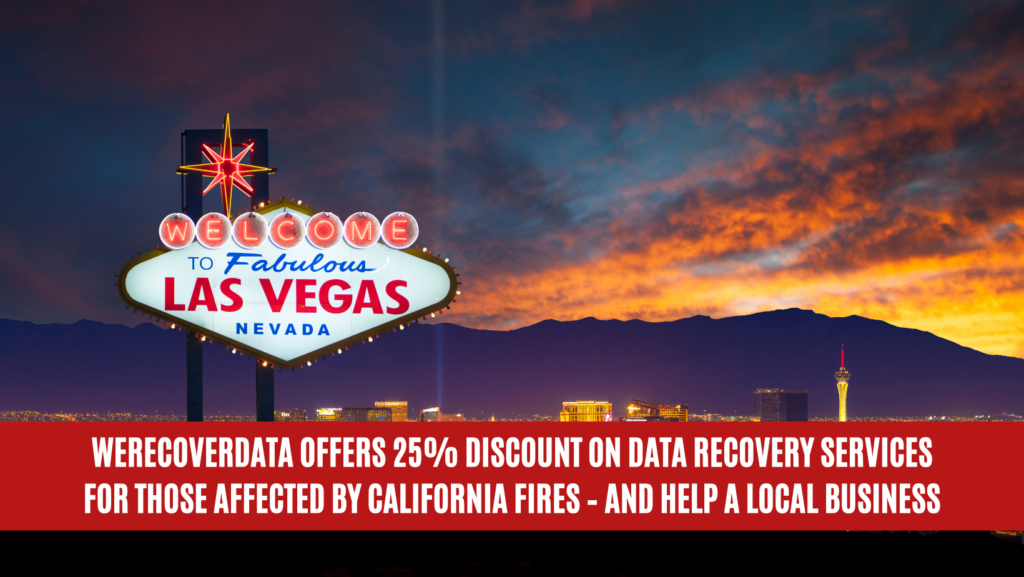 WeRecoverData Offers 25% Discount