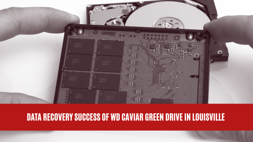 Data Recovery Success of WD Caviar Green Drive in Louisville